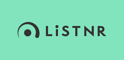 LiSTNR logo on a light green background.
