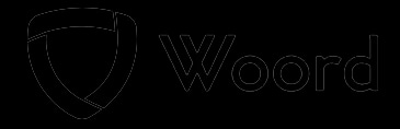 Word logo with shield icon
