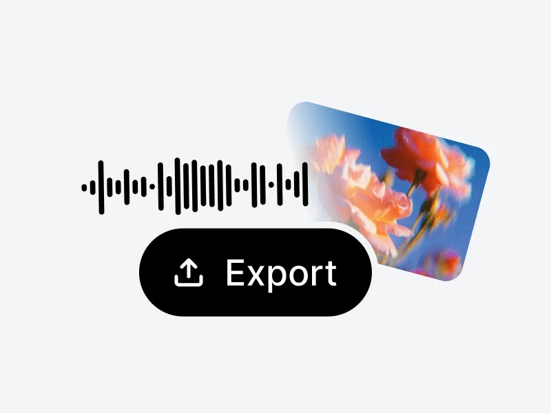 Export your music