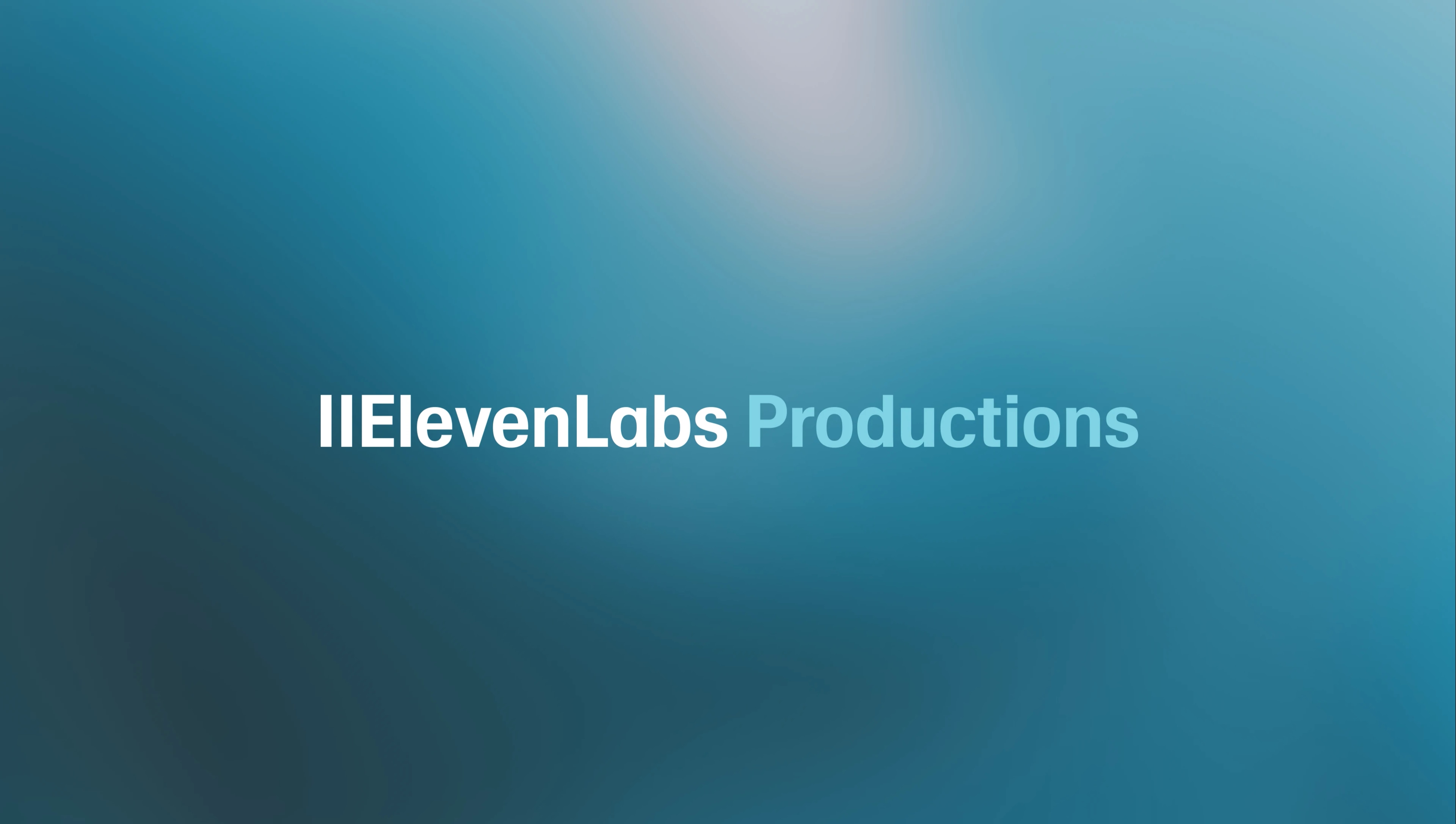 Productions, managed services directly on the ElevenLabs platform