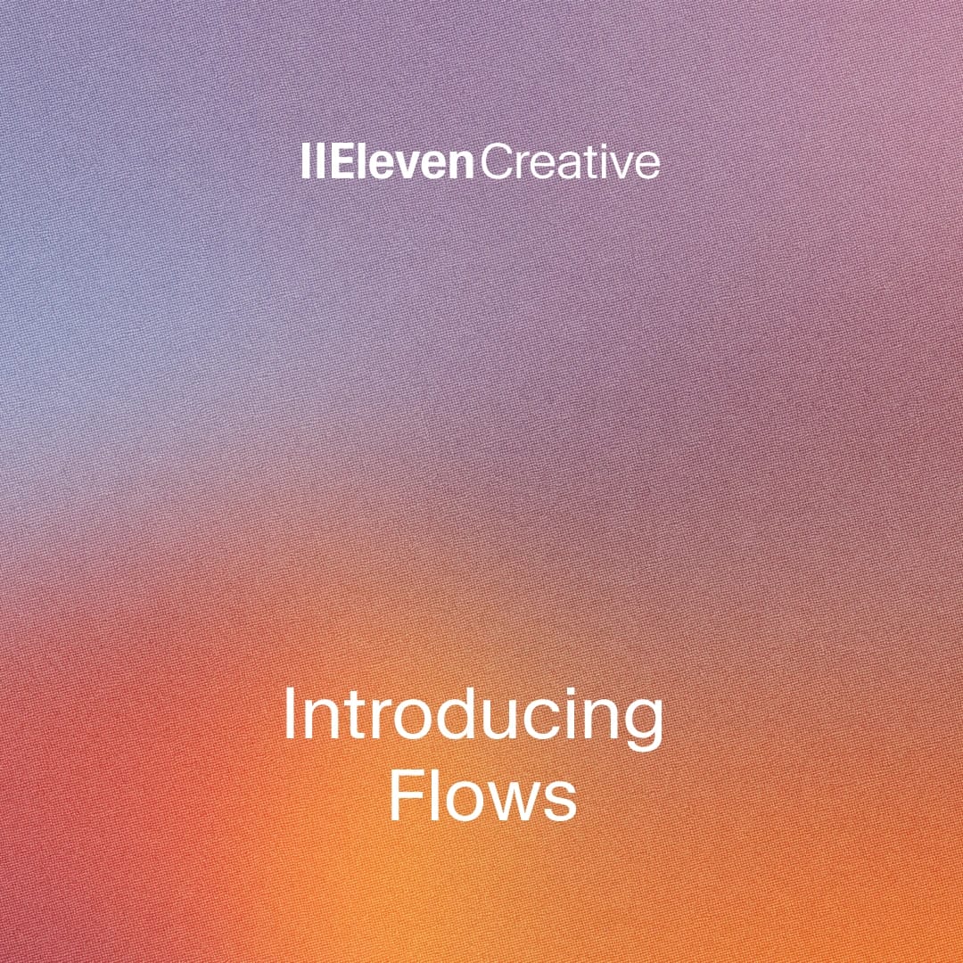 Introducing Flows
