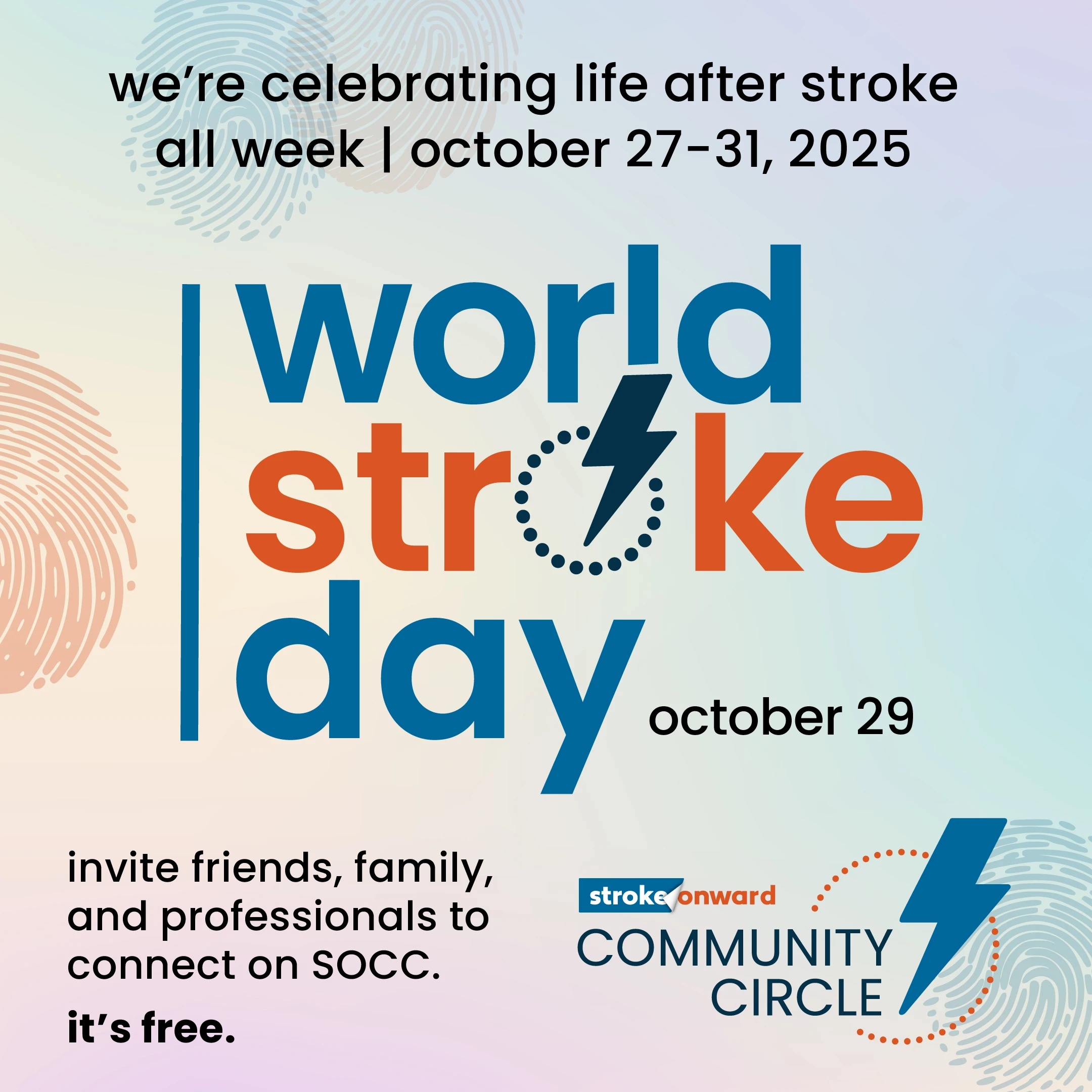 World Stroke Day flyer