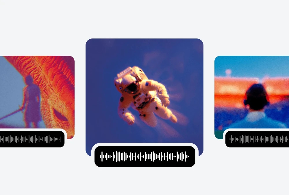 High-quality soundtracks in seconds