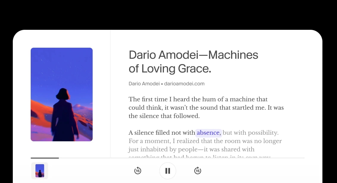 Voice Cloning use cases audiobooks