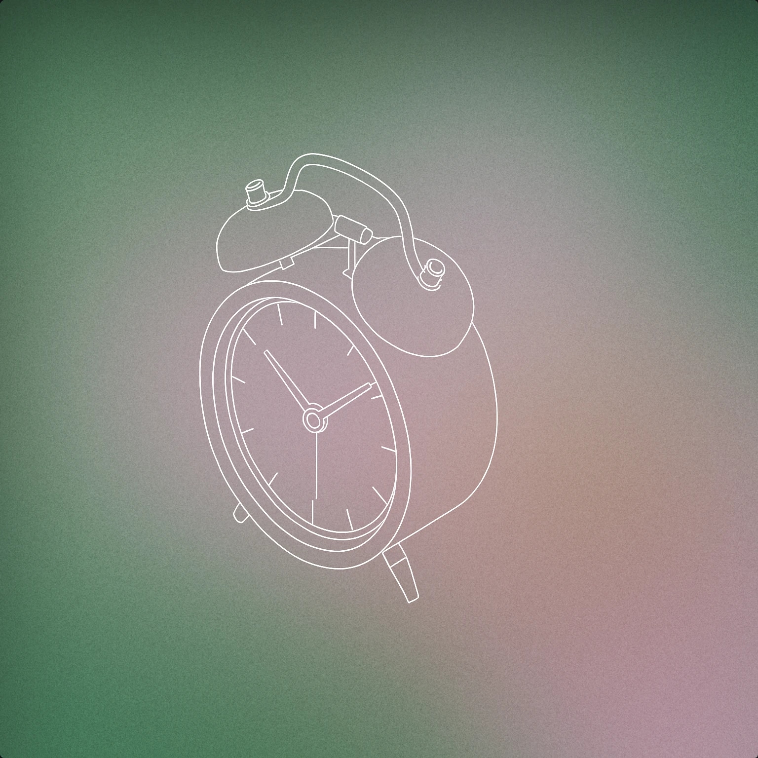 Cover of classic alarm clock with two bells on top and a hammer between them for Alarm sound effects